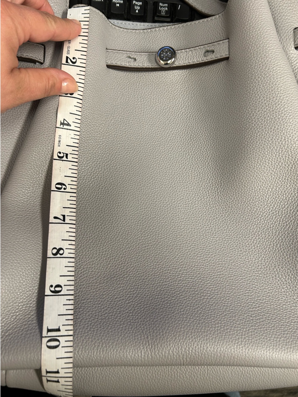 Tory Burch Romy leather tote NWT - Picture 7 of 8